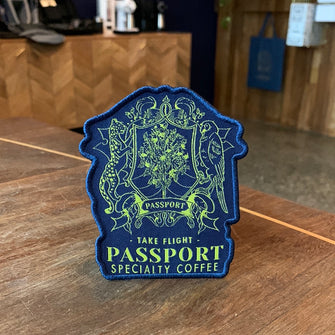 Passport Logo Embroidered Patch